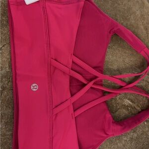 lululemon athletica Pink Sports Bra